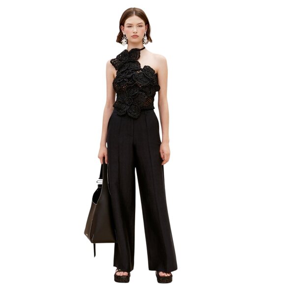 CULT GAIA NAZANIN CROCHET TOP. SIZE S NEW - Picture 3 of 11